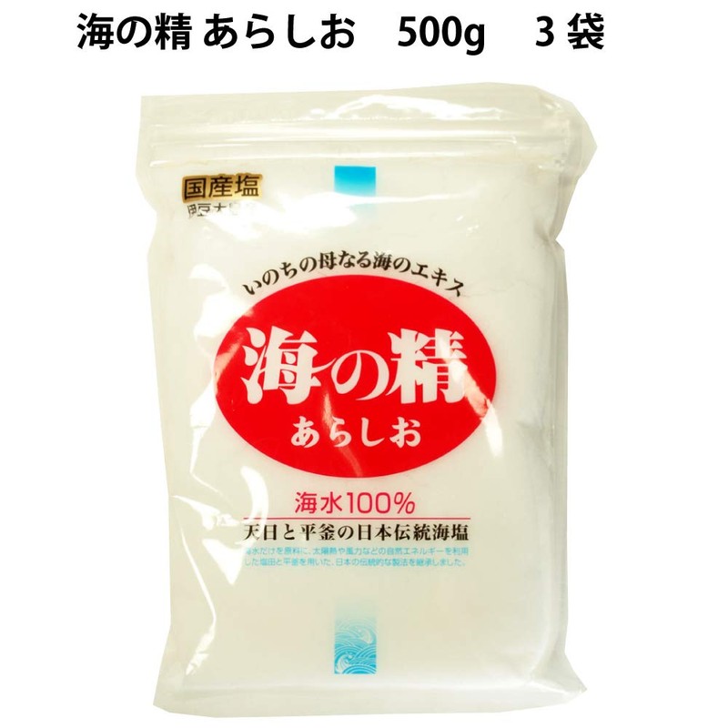Vegetable Heart Sea Spirit Natural Sea Salt, 17.6 oz (500