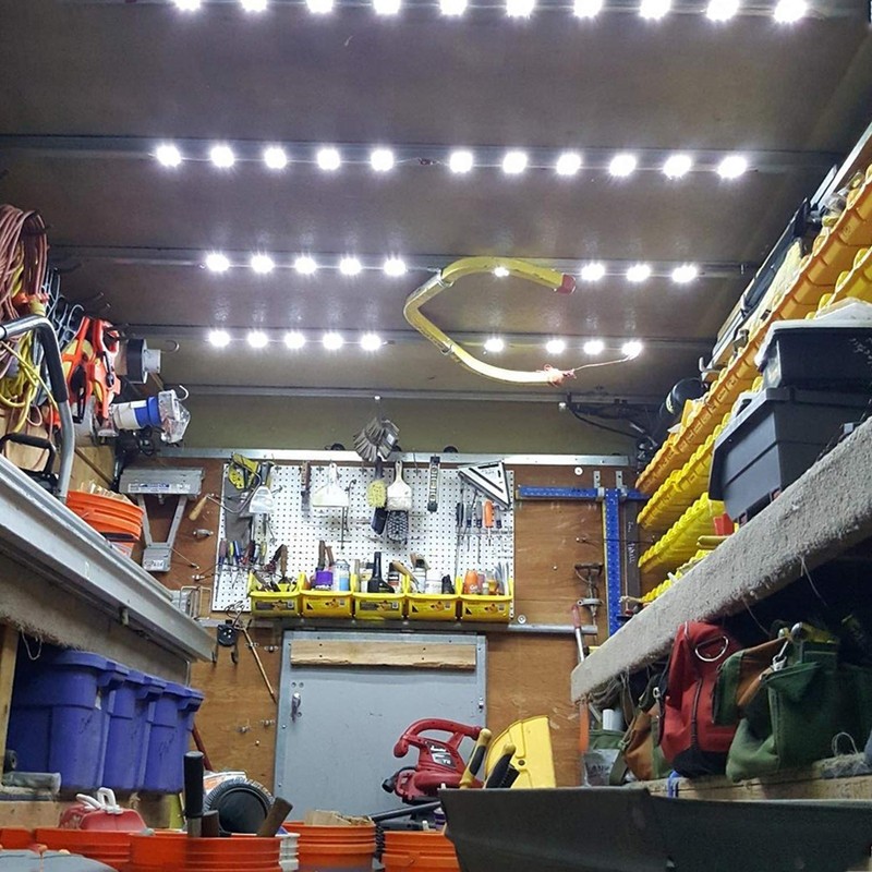 Ampper 12V Interior Van Lights, 120 LEDs Interior Light for