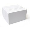 Blank White PVC Plastic ID Cards for Magicard, Evolis, Zebra, Smart, Javelin, Fargo, Datacard Badge Printers - by PAC Supplies Global Ltd (100)