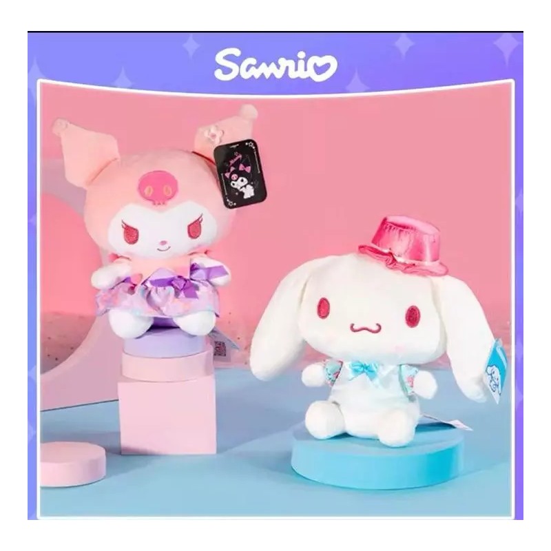 20CM/8 inches Sanrio Kuromi Plush Toy Stuffed Soft Doll