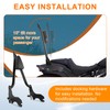 PSLER 24.4 Inch Rear Passenger Sissy Bar Backrest Assembly -