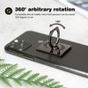 [2 Pack] Square Sparkling Cell Phone Ring Holder Stand,360 Degree