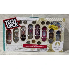 Tech Deck Competition Legends 8-Pack Fingerboards w 8 Collector Cards