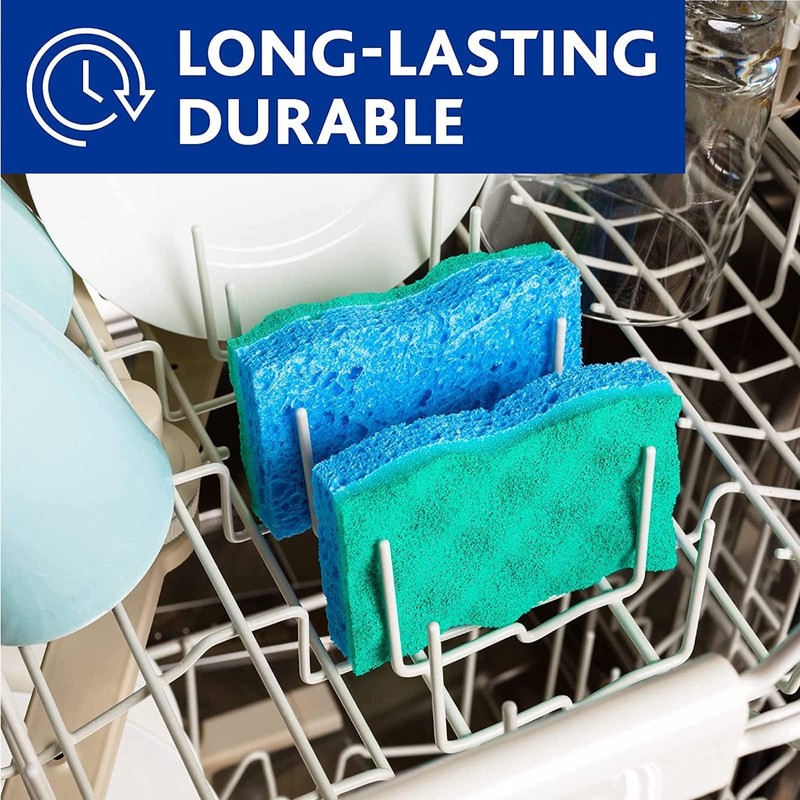 O-Cedar Multi-Use Scrunge Scrub Sponge 6 Count (Pack of 2)