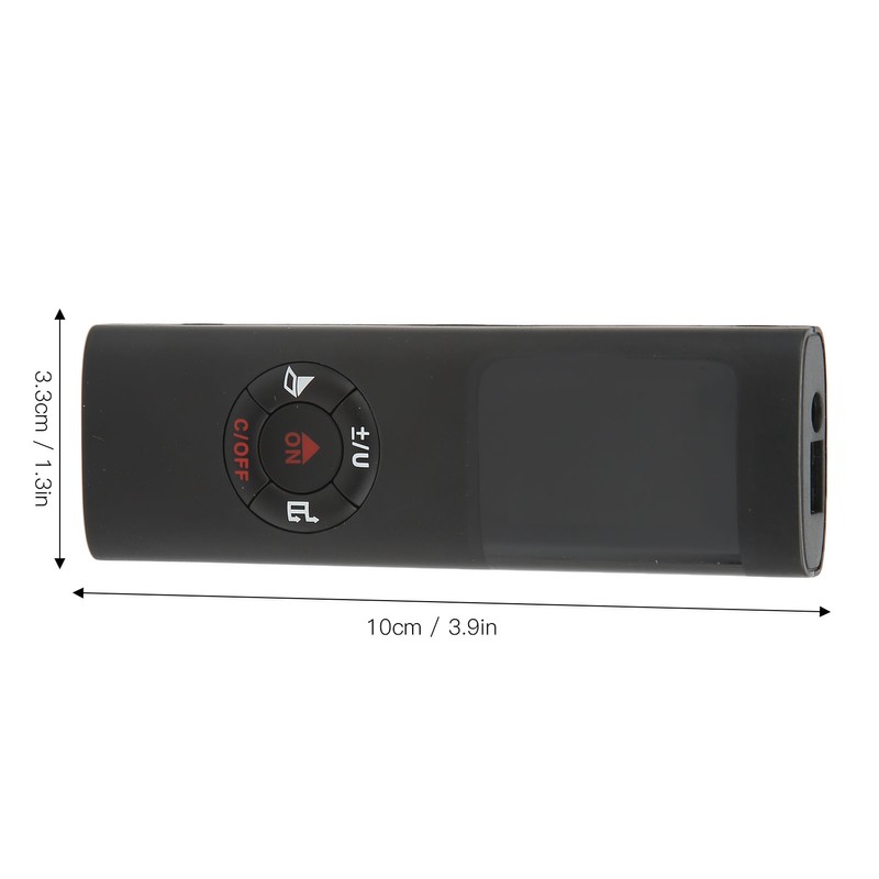 Laser Distance Meter Handheld IP54 Dustproof Waterproof USB Charging Mini