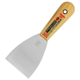SK11 SWS-75 Wood Handle Thin Blade Scraper 3.0 inches (75 mm)