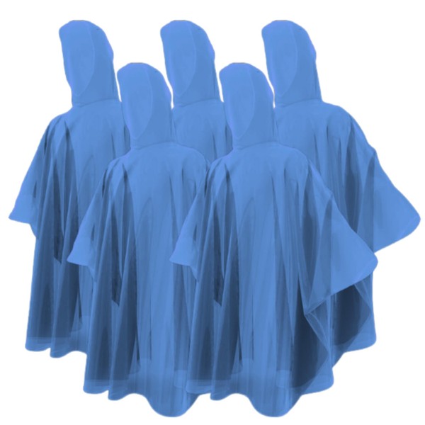 CloudTen Compact and Disposable Rain Ponchos for Men and Women