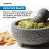 Farberware Professional Granite Molcajete Mortar and Pestle Stone Grinder, 4-Cup
