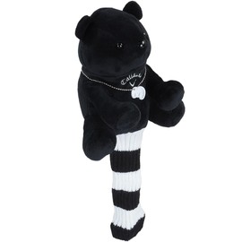 Callaway AM BEAR FW BLK SS 23 Head Cover (FW With Counter Tag/Replacement Type (3.4.5.7.9)) Black Women
