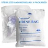 GlobalRoll Urinary Drainage Bag with Anti-Reflux Chamber, Bedside Drainage Bag