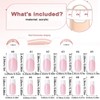 Virellay 240 Pieces Press On Nails French Set - False