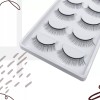 Veraly Pestañas De Práctica Extensiones Maquillaje Lashista F