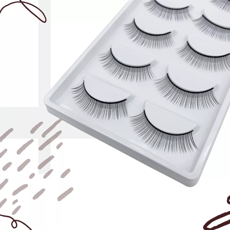 Veraly Pestañas De Práctica Extensiones Maquillaje Lashista F
