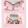 Kalimba Thumb Piano 21 Tones with Protective Case Complete Set,