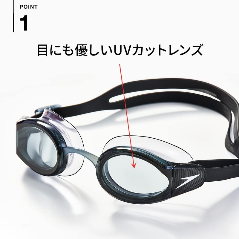 [Speed] SE02201 SE02201 Swimming Goggles, Mariner Pro Anti-Fog UV Lens,