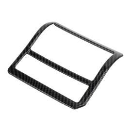 REPAIROCK 1 Stk. Seitenkonsole Scheinwerferschalter Knopfleistenabdeckung für Toyota Tacoma 2024 Scheinwerferschalter Knopfabdeckung Kohlefaser-Muster ABS Schwarz