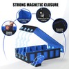 Trading Card Storage Box with Commander Display , 5-Row Deck