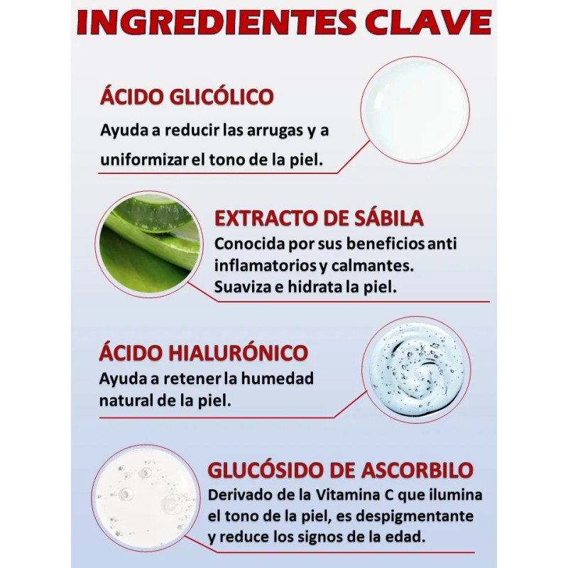L'oreal Suero 10% Ácido Glicólico + Concentrado 10% Vit. C