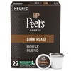 No Brand Peet's Coffee House Blend Premium Dark Roast Keurig