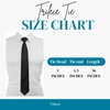trilece Emerald Green Ties for Men - Mens Solid Color