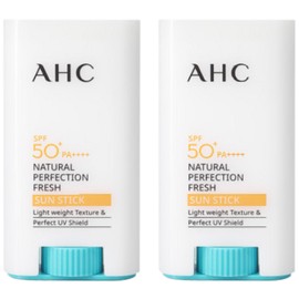 AHC Natural Perfection Fresh Sun Stick SPF50+ PA++++, 17g, 2 pieces / A.H.C 내추럴 퍼펙션 프레쉬 선스틱 SPF50+ PA++++, 17g, 2개