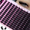 ALICE Lash Clusters Wispy Volume Eyelash Clusters with 2 Spikes