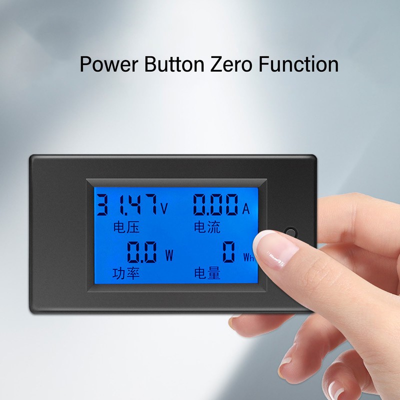 Battery Monitor Meter DC Digital Voltmeter Ammeter Power Meter for