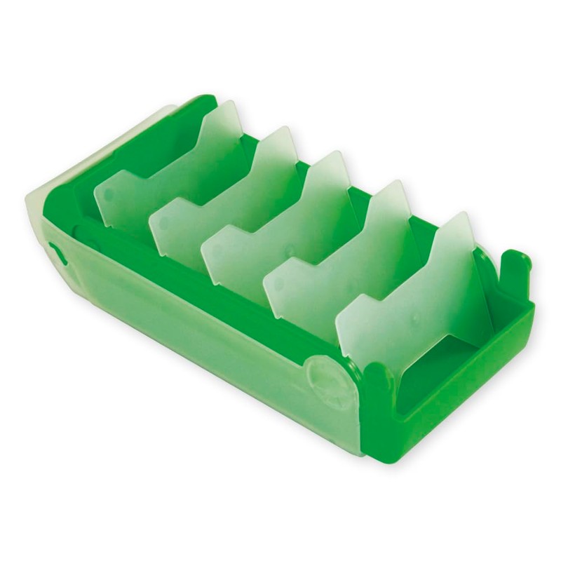 TimeTEX - Index Box Made of Robust Plastic, A8, Semi-Transparent