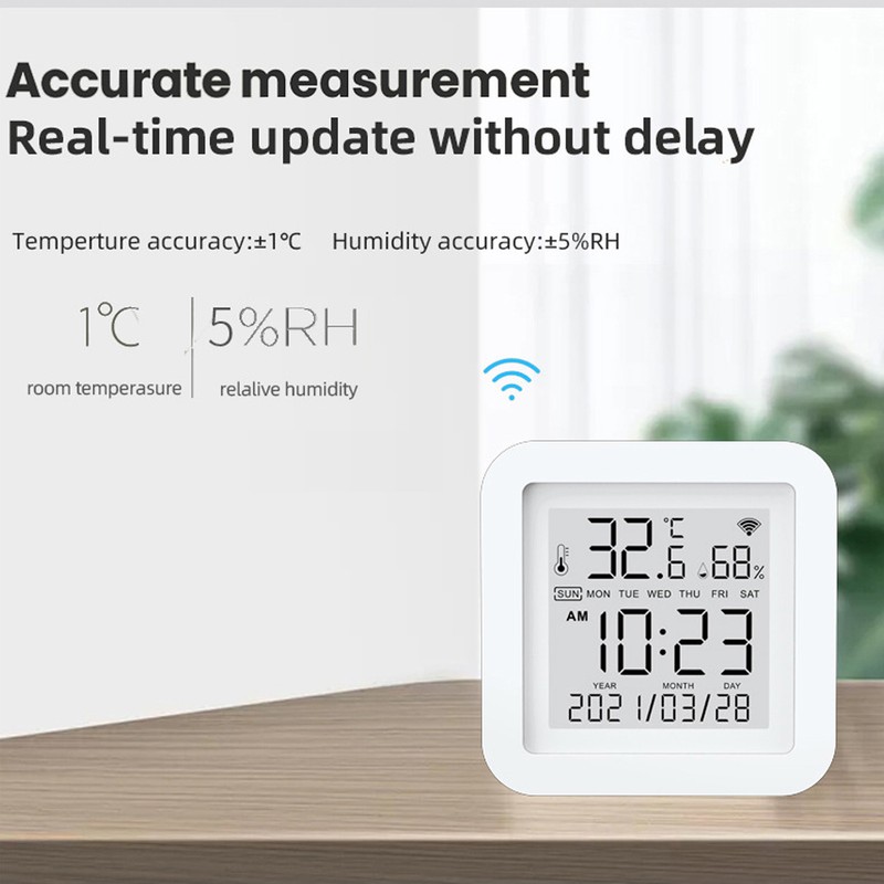 WiFi Temperature Humidity Sensor Professional High Sensitivity Remote APP Wireless