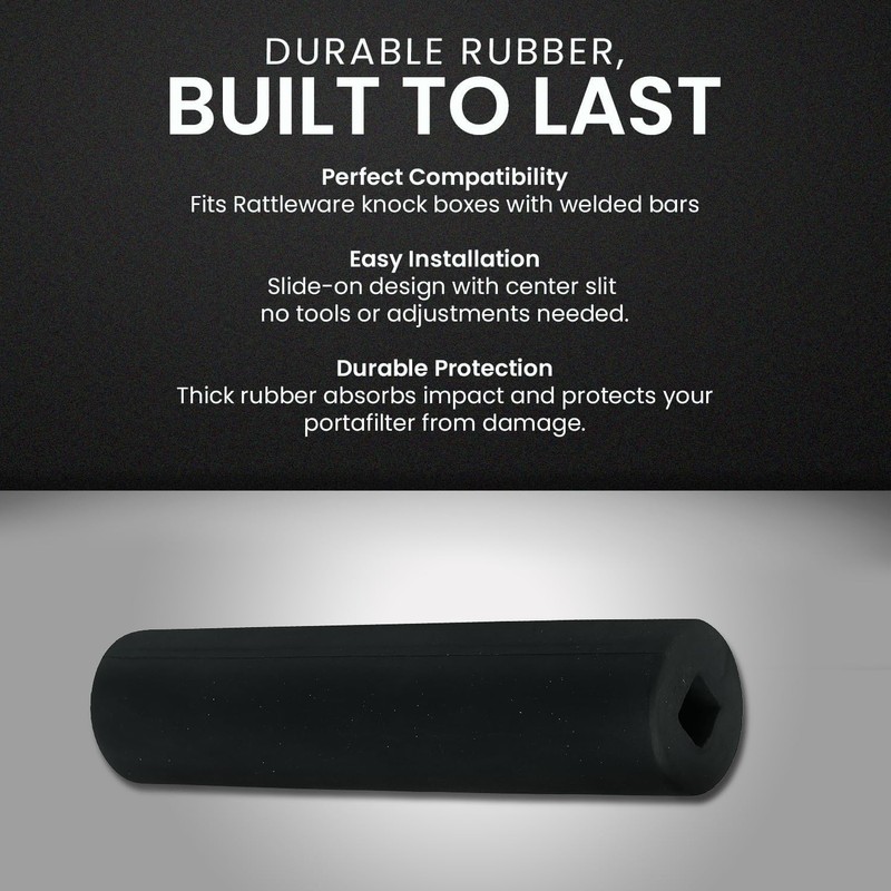 Rattleware Rubber Replacement Knock Box Bar Cover - Durable &