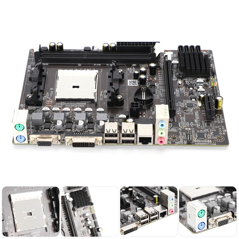 A55 Desktop Computer Motherboard FM1 Interface 905Pin CPU DualCore QuadCore