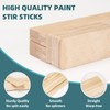 WISYOK 25 Pack 12 Inch Paint Stir Sticks - Wooden