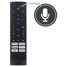 NPYDTP PERFASCIN Replacement Voice Remote Control Fit for Hisense U7G U8G U9G U8 Series 4K ULED Android Smart TV 75U7G 65U7G 55U7G 65U8G 55U8G 75U9DG 55U88G ERF3A90