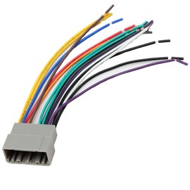 RED WOLF Aftermarket Stereo Install Wiring Harness Radio Speaker Power Plug Connector Replacement for Chrysler 2000-2006, Jeep 2001-2007, Dodge Ram 2002-2007