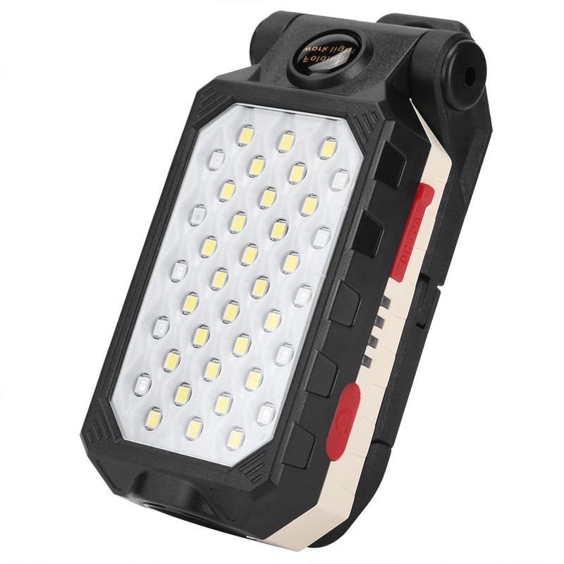 Portable LED Work Light USB Rechargeable Folding Working Lamp Flashlight