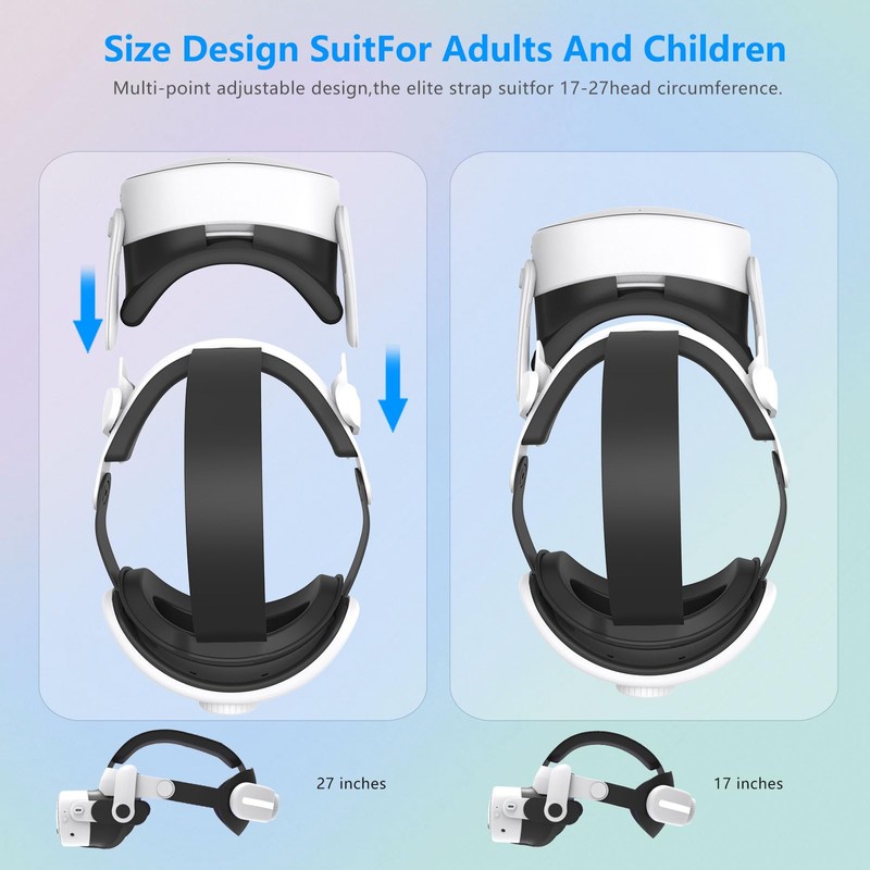MTomatoVR S3 Head Strap Accessories for Oculus/Meta Quest 3/3s Enhanced