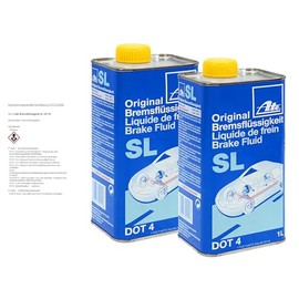 ATE Original SL DOT 4 Brake Fluid, 1 Liter Can (705802)