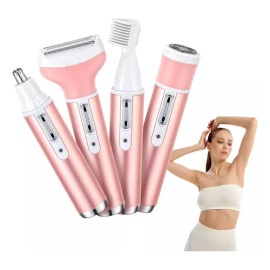 Depiladora Elctrica 5 en 1 MRMX Bikini, Facial y Nasal Mujer Inalmbrica