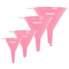 Terbold 4pc Funnel Nesting Set in BPA Free Plastic for