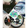KGDUYC 108pcs Bicycle Spoke Clicker, Children's Bicycle Accessories Spoke Clips