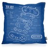 Void SNES Controller Blueprint Kapa Cushion Cover Outdoor Indoor 16