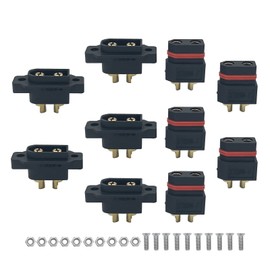 5Pairs Amass XT60EW-M XT60W-F Mountable XT60E Male Female Plug Connector for RC Drone Aircraft FPV Racing Drone