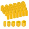 QUARKZMAN Pack of 100 Rubber End Caps 6/9/12/16/19 mm Rubber
