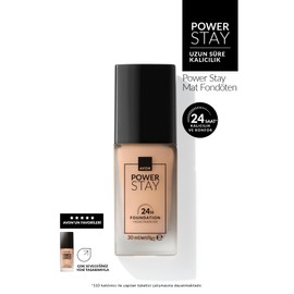 Avon Power Stay 24 Hour Longwear Foundation SPF10, Sun Beige 320G, Colour Lock Technology, Breathable, Natural-Looking Formula, 35 Shades, Cruelty Free