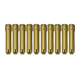 RIVERWELD TIG Short Wedge Collet 4C332GS 2.4mm Fit DB SR WP 17 18 26 TIG Welding Torch Pack of 10