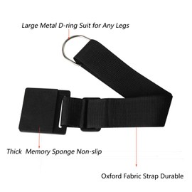 Farcaya Cello Endpin Anchor Non-slip Stopper Rest Holder Stand Antiskid Device Adjustable Strap with Thick Pad