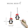 Penguin Earrings for Women Penguin Christmas Earrings Dangle 925 Sterling