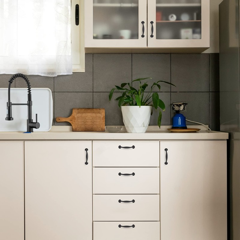 Ravinte 30 Pack Solid 3 Inch Rounded Foot Arch Kitchen