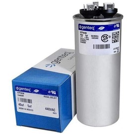 OEM Upgraded Replacement for GE Genteq Round Capacitor 40/5 440 Volt Z97F9856 97F9856