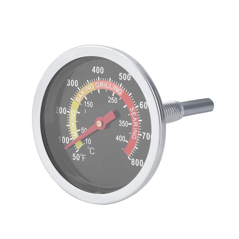 Baverta Thermometer BBQ Thermometer Stainless Steel BBQ Thermometer Temperature Meter